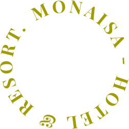 Resort Monalisa Hotel circle stamp